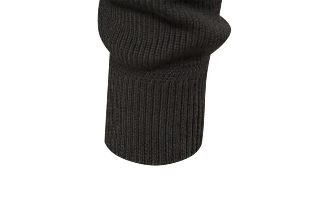 Breathable Knit Cardigan with Zip Front