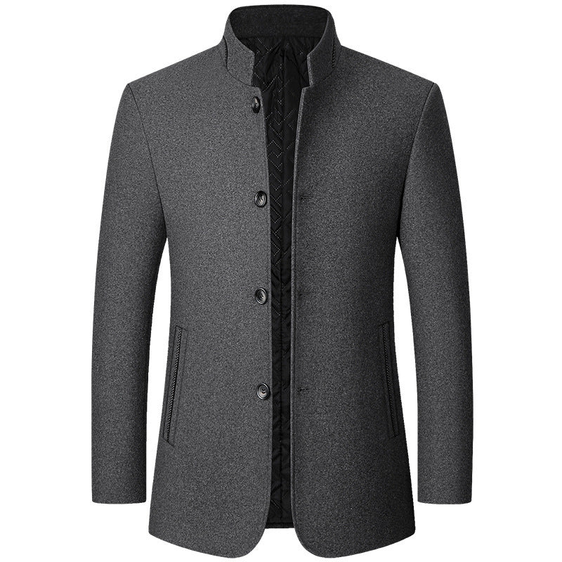 Warm Wool Blend Coat
