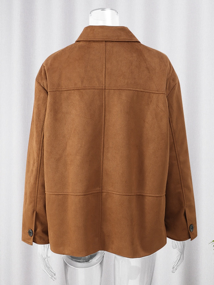 Coat with Relaxed Fit