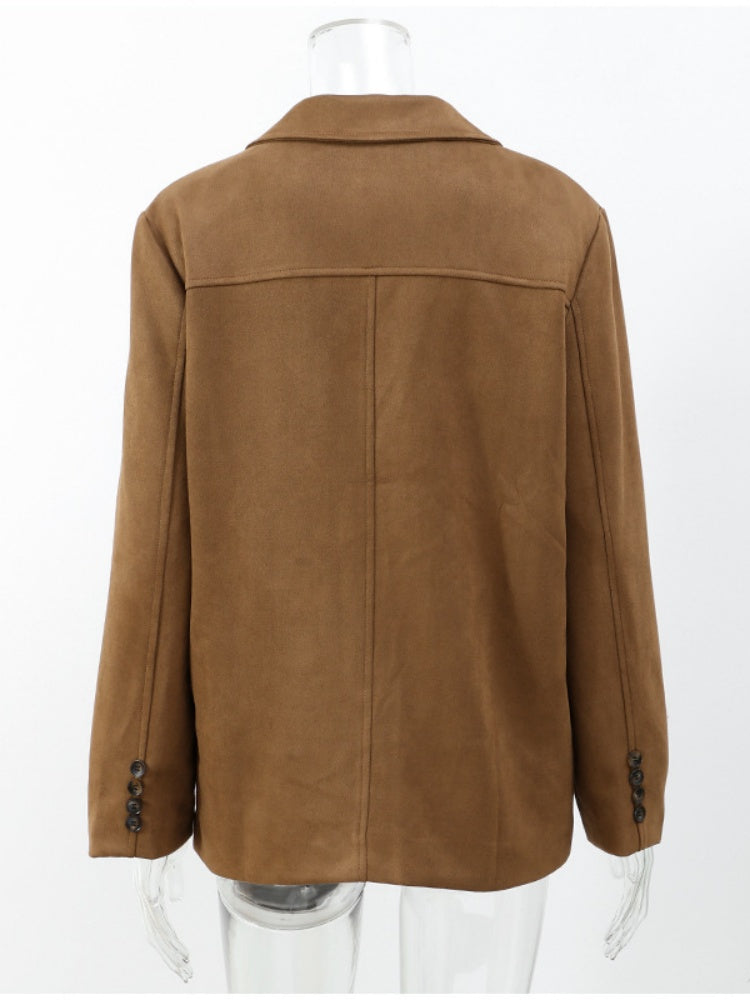 Coat with Relaxed Fit
