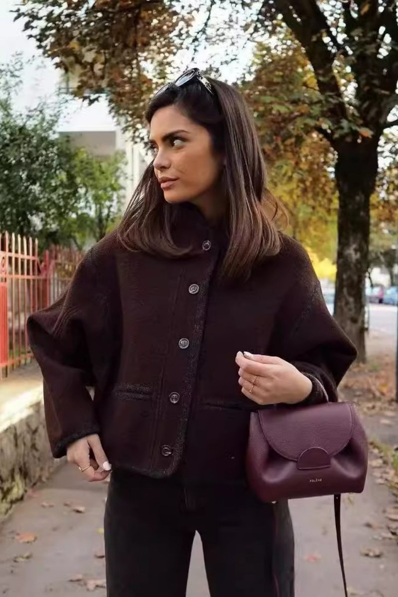 Timeless Stand Collar Jacket