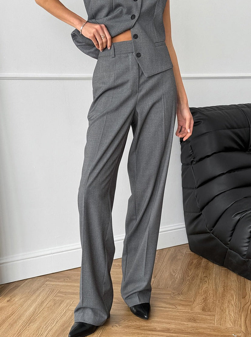 Pam - Casual Jacket and Pants Ensemble in an Elegant Style