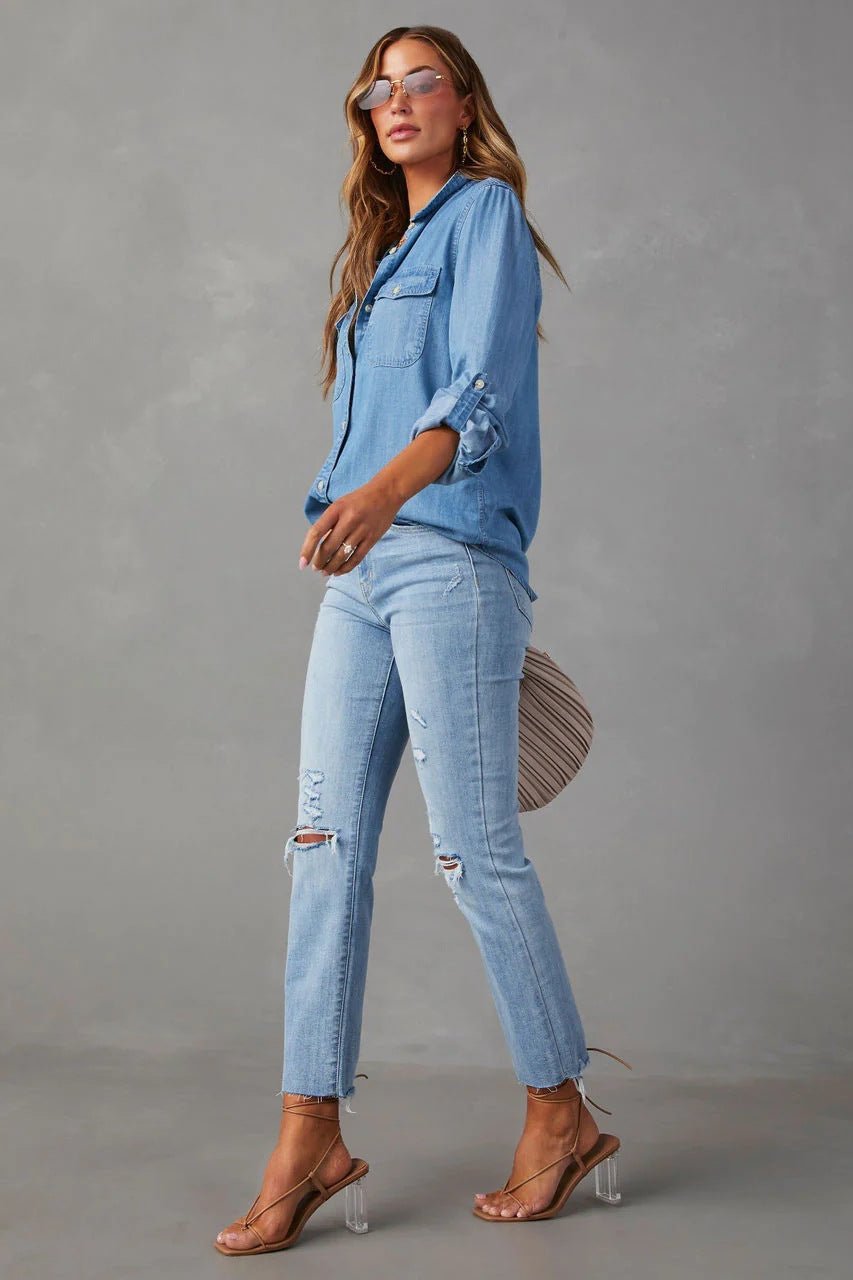 Modern Ashley Denim Shirt