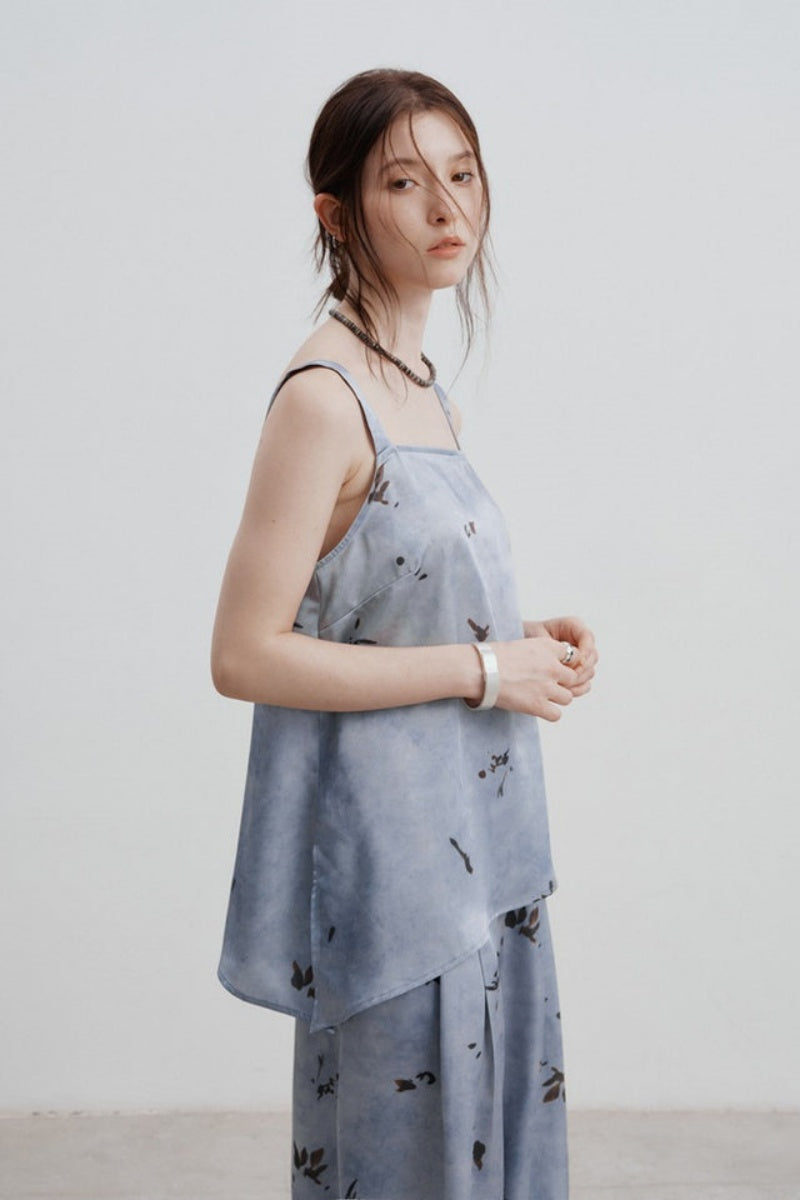 Patterned Cami Tank Top