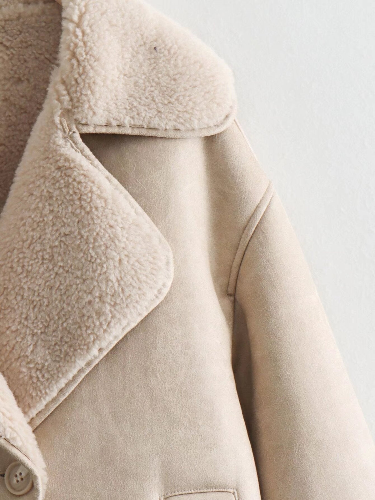 Classic Cropped Leather Jacket