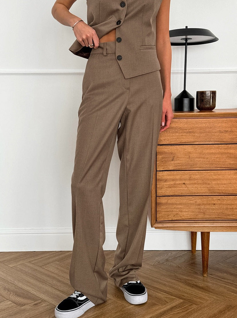 Pam - Casual Jacket and Pants Ensemble in an Elegant Style