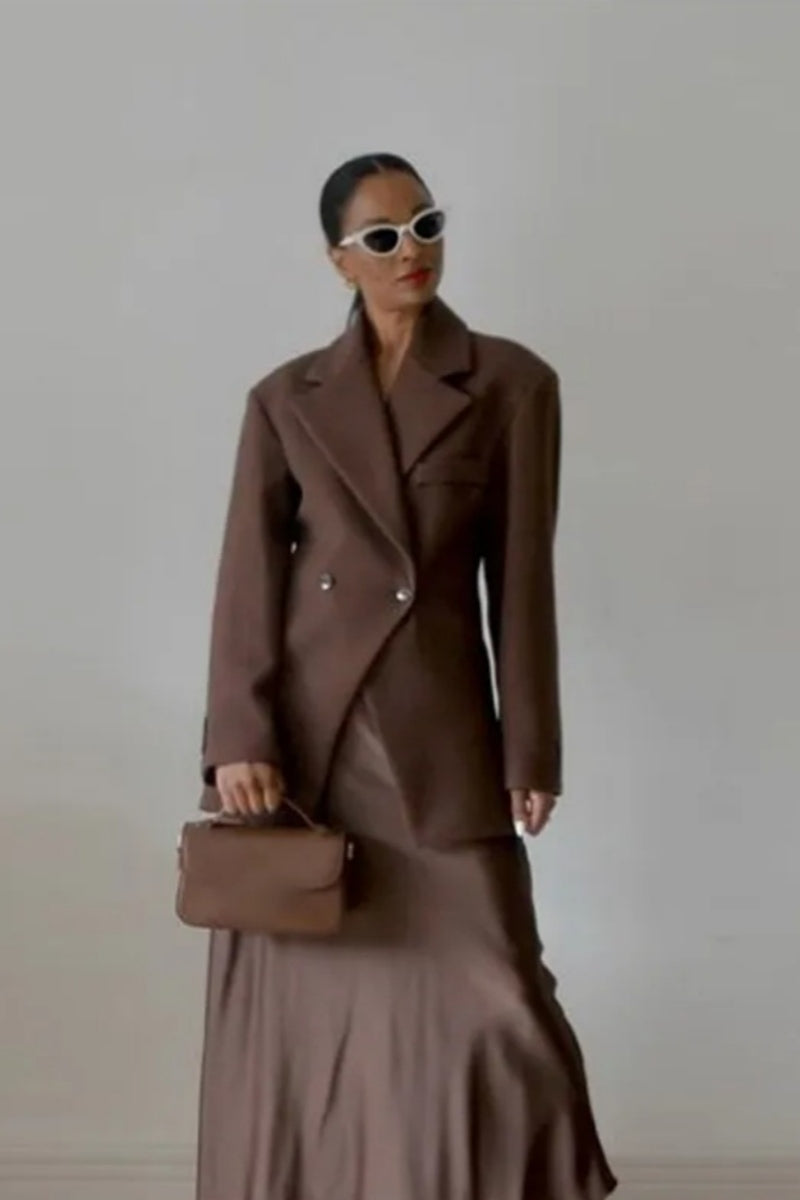 Modern High Waisted Slim Fit Blazer