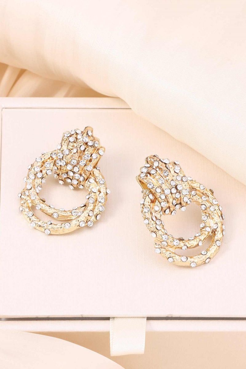 Statement Eala Earrings - Gold