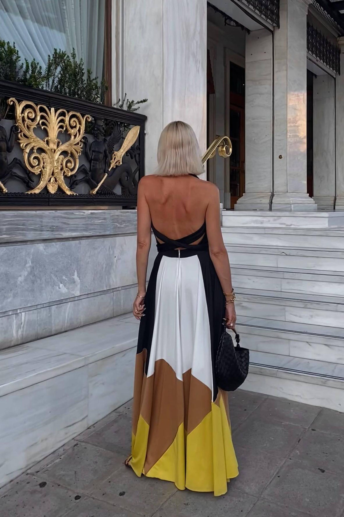 Polymorphic Maxi-Length Dress