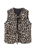 Modern Leopard Waistcoat