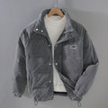 Lightweight Wool Blend Bomber Jacket