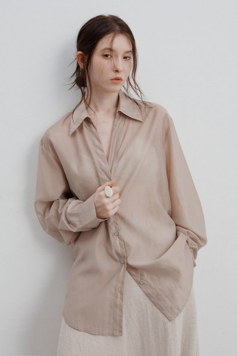 Modern Lightweight Long-Sleeve Sun Protection Shirt