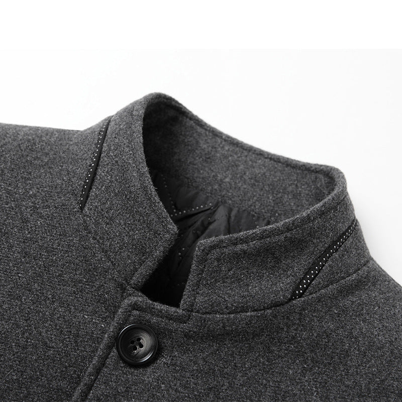 Warm Wool Blend Coat