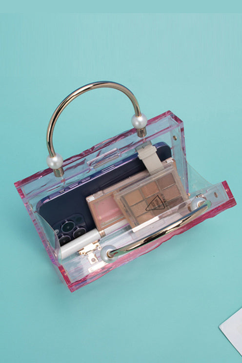Modern Acrylic Transparent Box Handbag