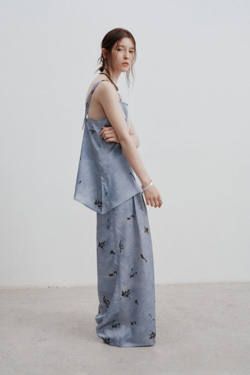 Patterned Cami Tank Top