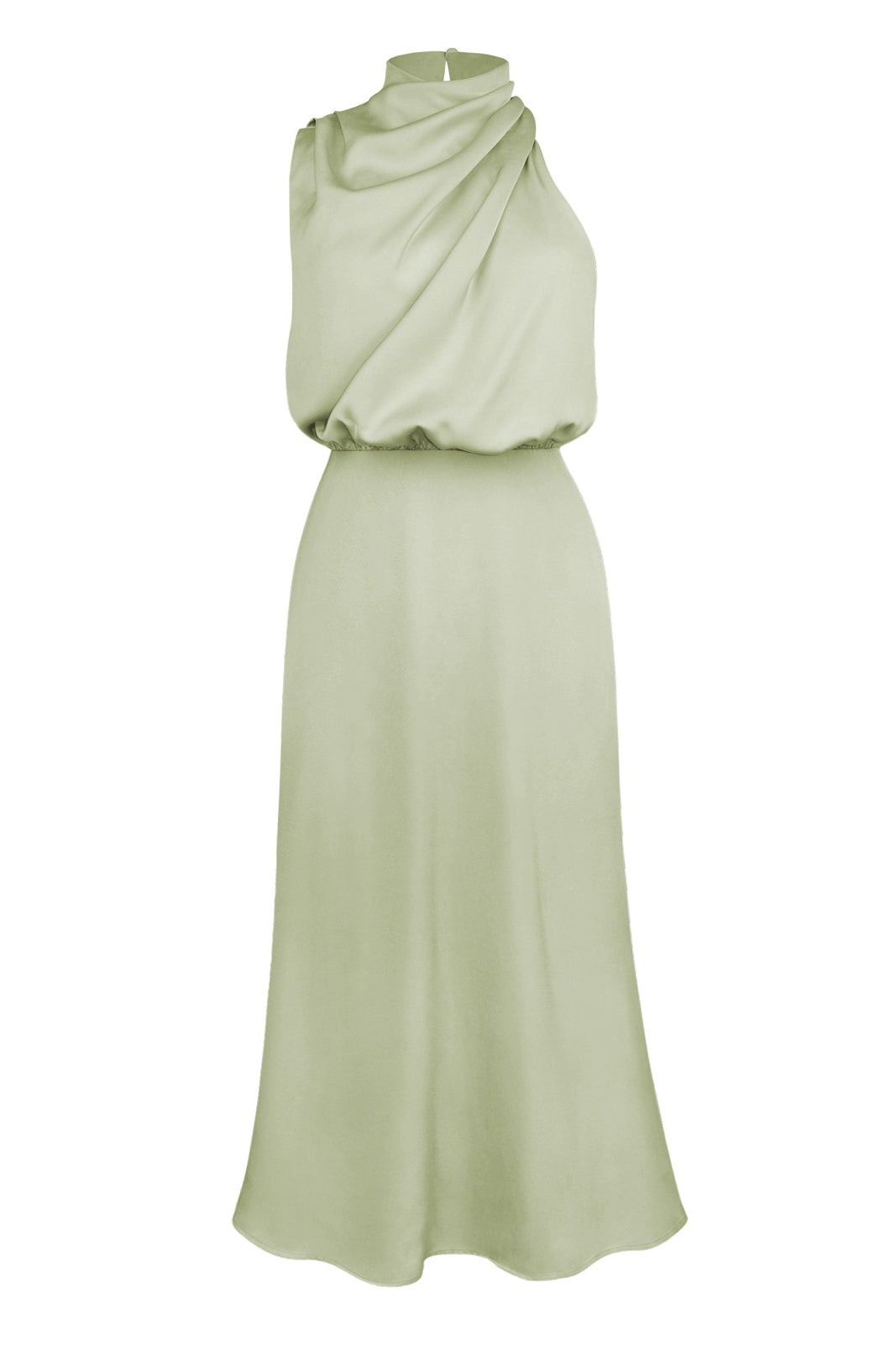 Esther Maxi-Length Dress - Light Green