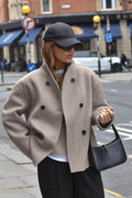 Modern Double-breasted Jacket