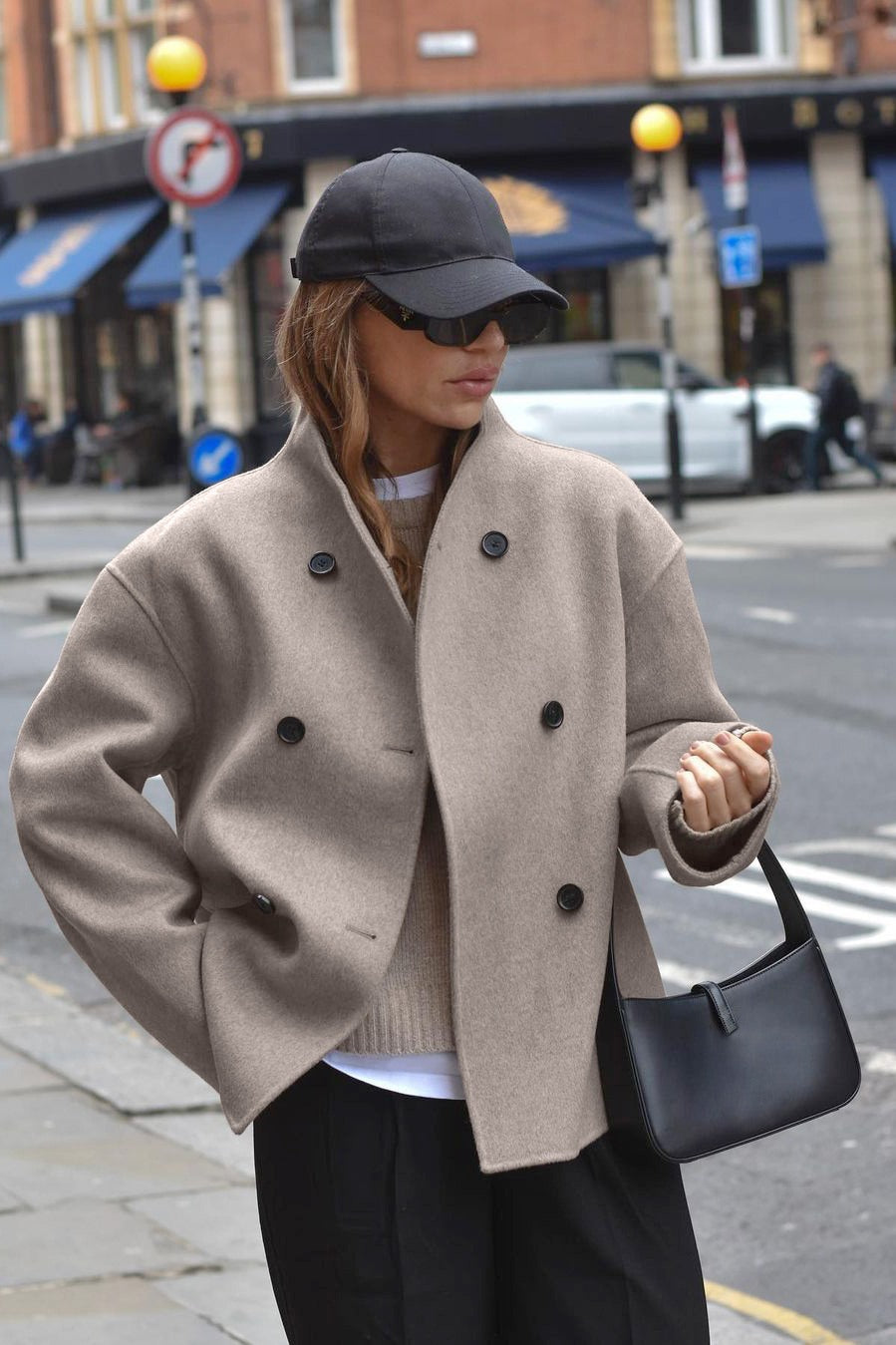 Modern Double-breasted Jacket