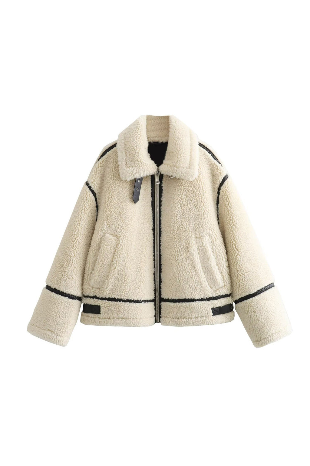 Modern Moto Shearling Jacket