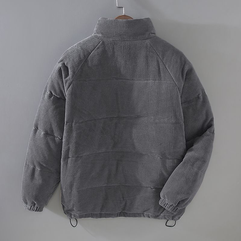 Lightweight Wool Blend Bomber Jacket