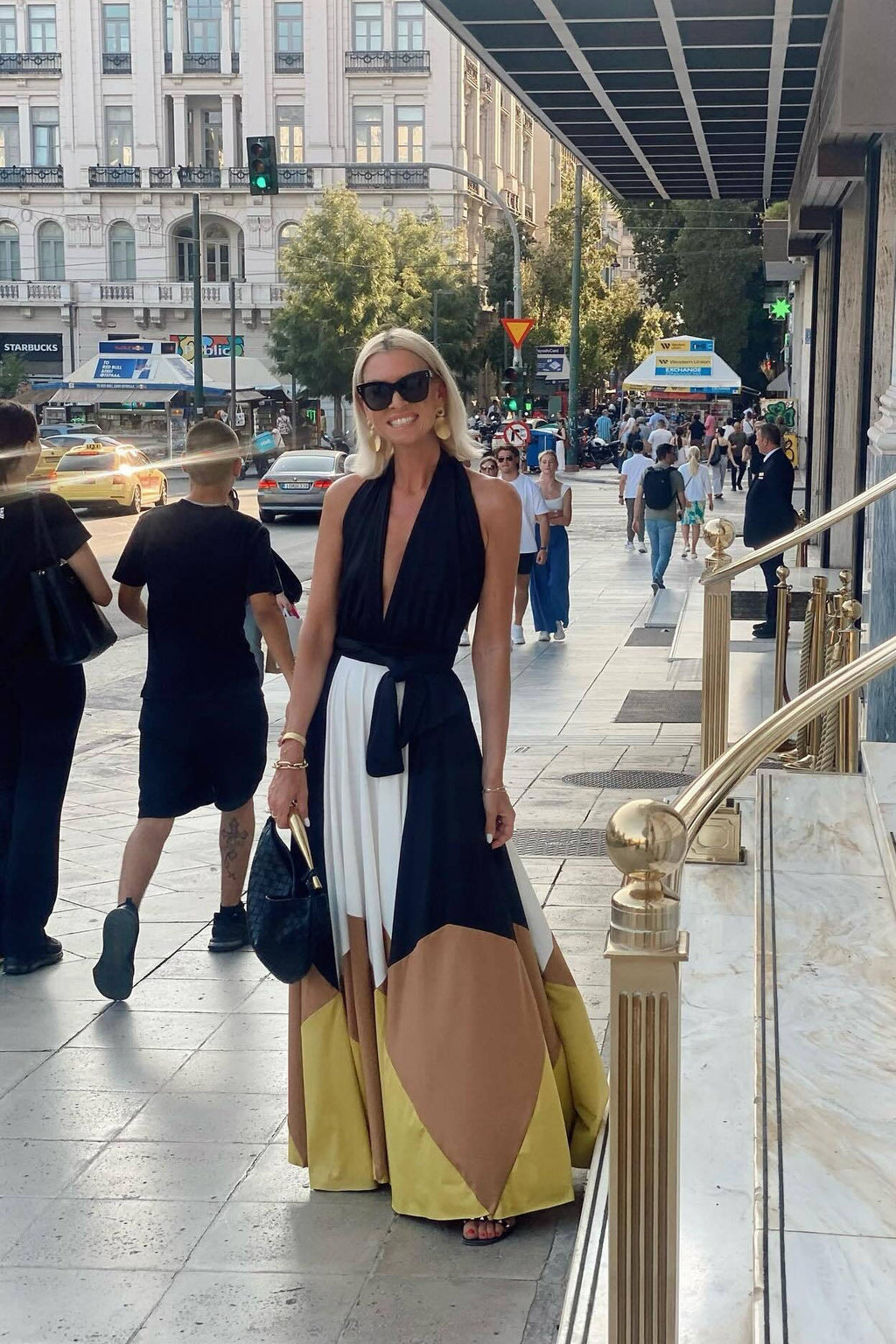 Polymorphic Maxi-Length Dress