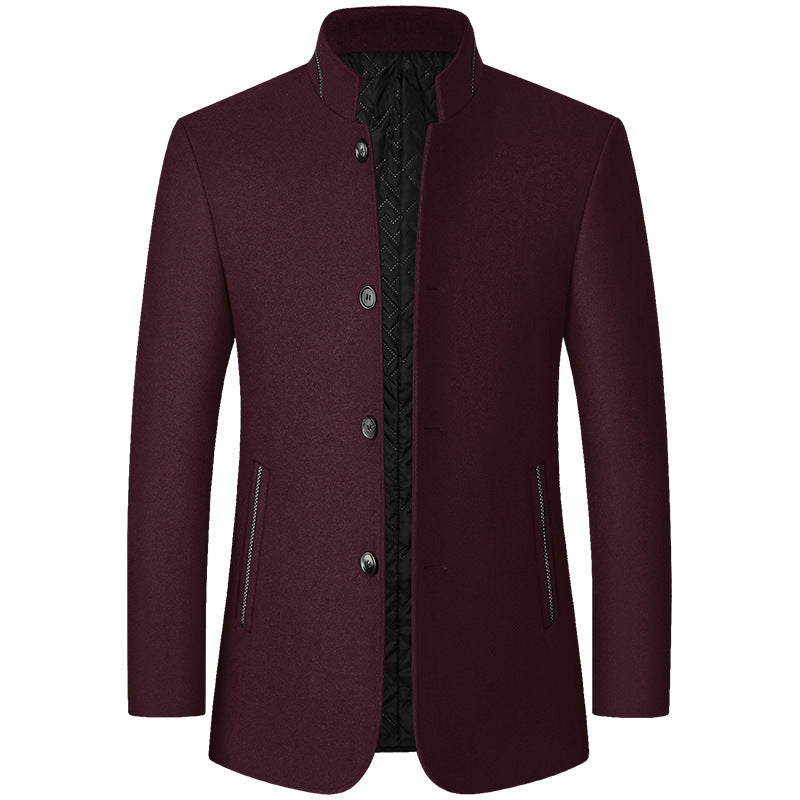 Warm Wool Blend Coat