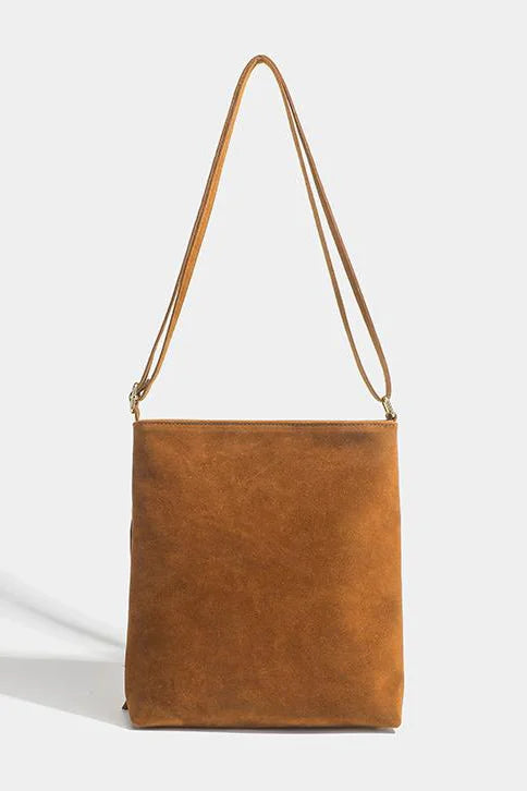 Modern Western Cowboy Brown Fringe Crossbody Bag