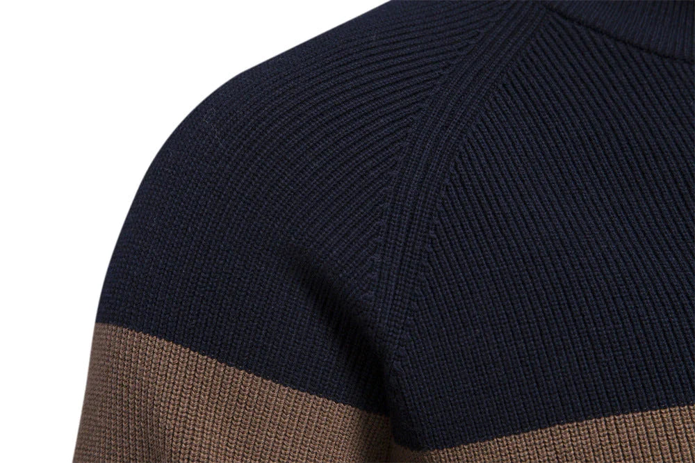 Breathable Knit Cardigan with Zip Front