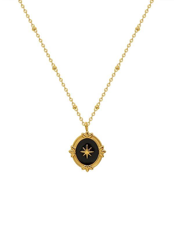 Statement Octagram Necklace