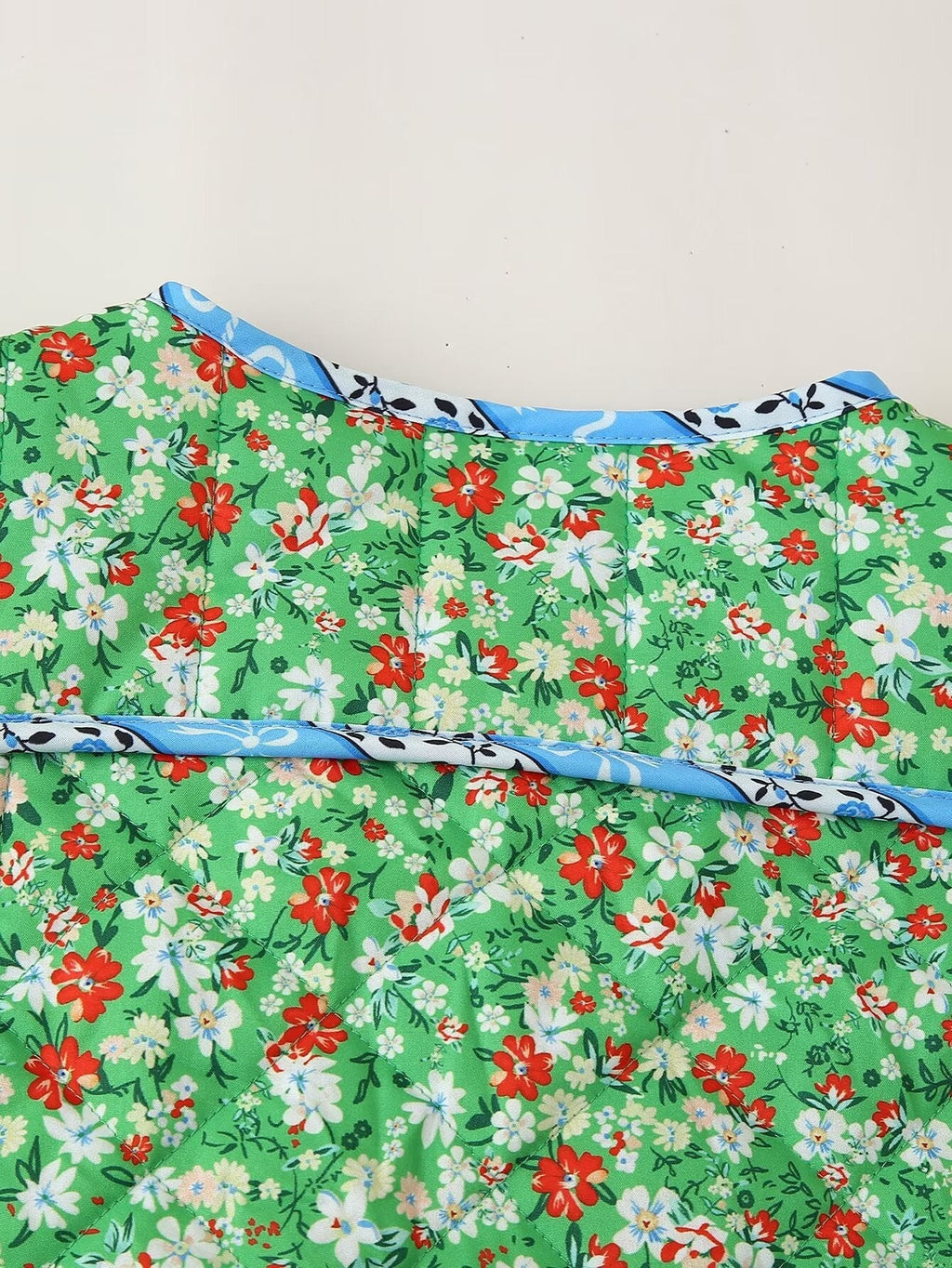 Relaxed Jacket with Floral Print