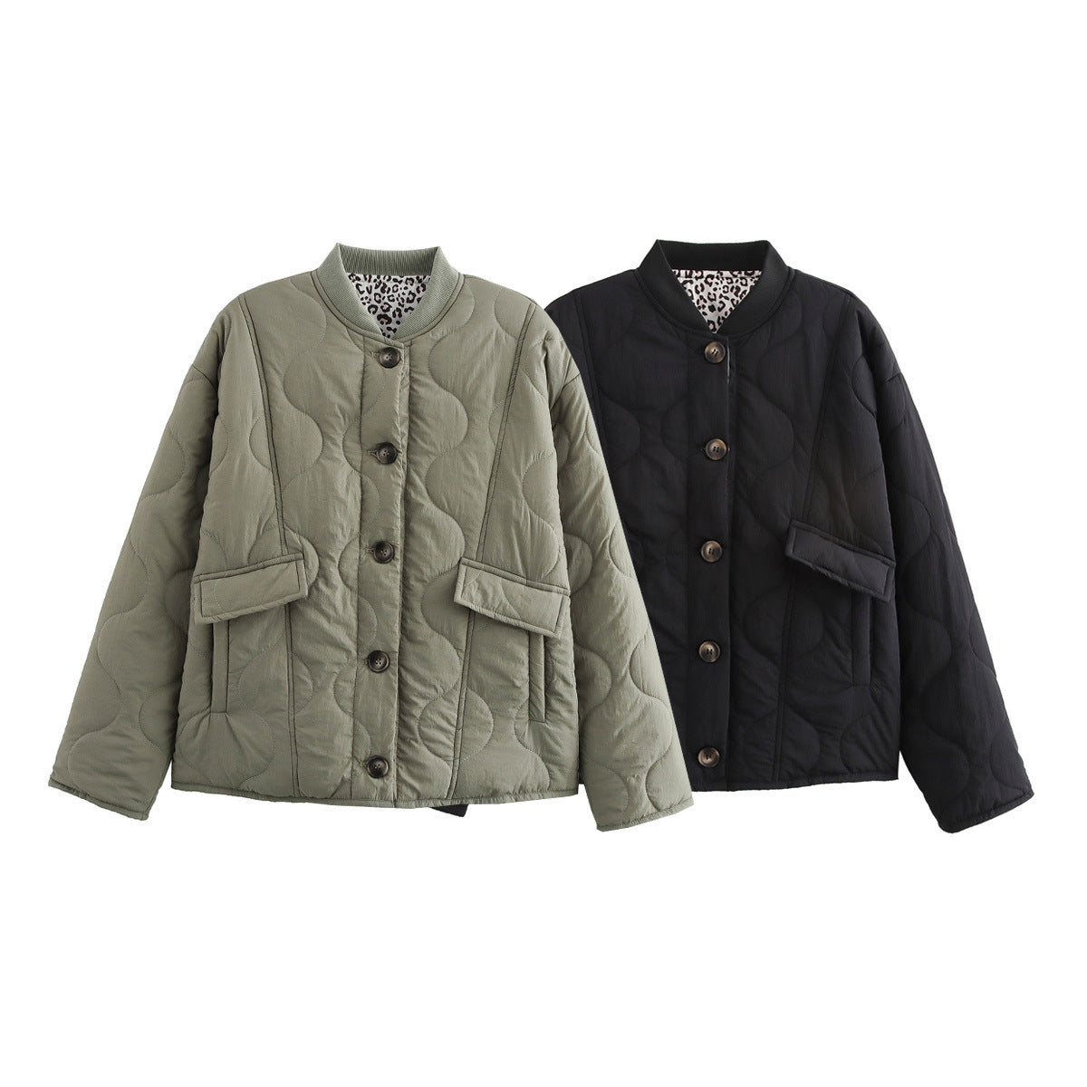 Modern Adriane Jacket - Green Garden