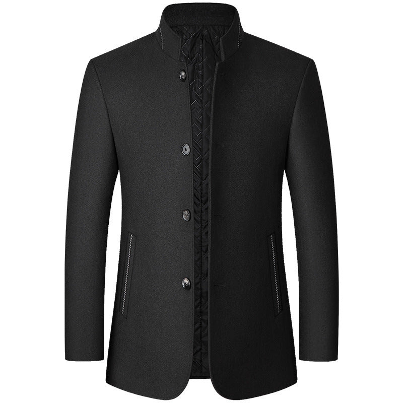 Warm Wool Blend Coat