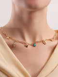 Statement Spiral Shell Seastar Necklace