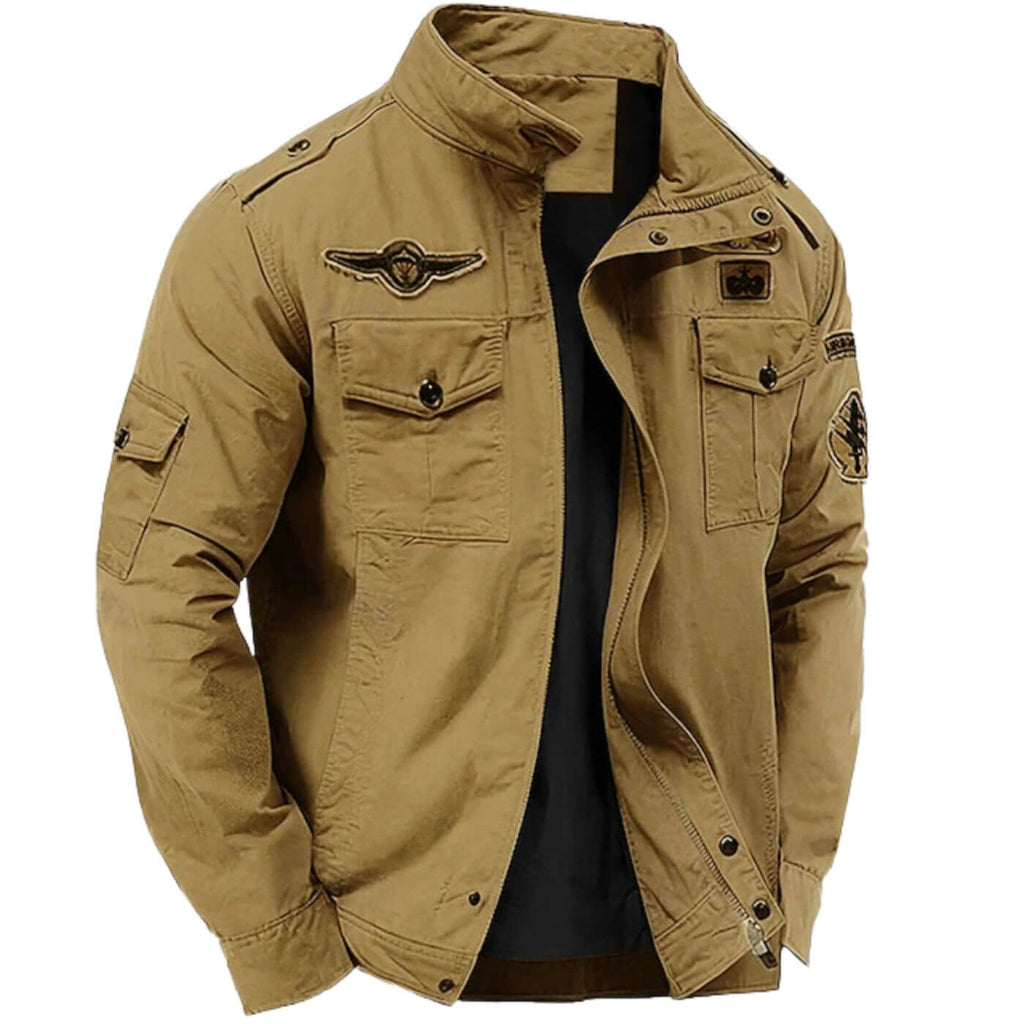 Jacket with Longline Cut