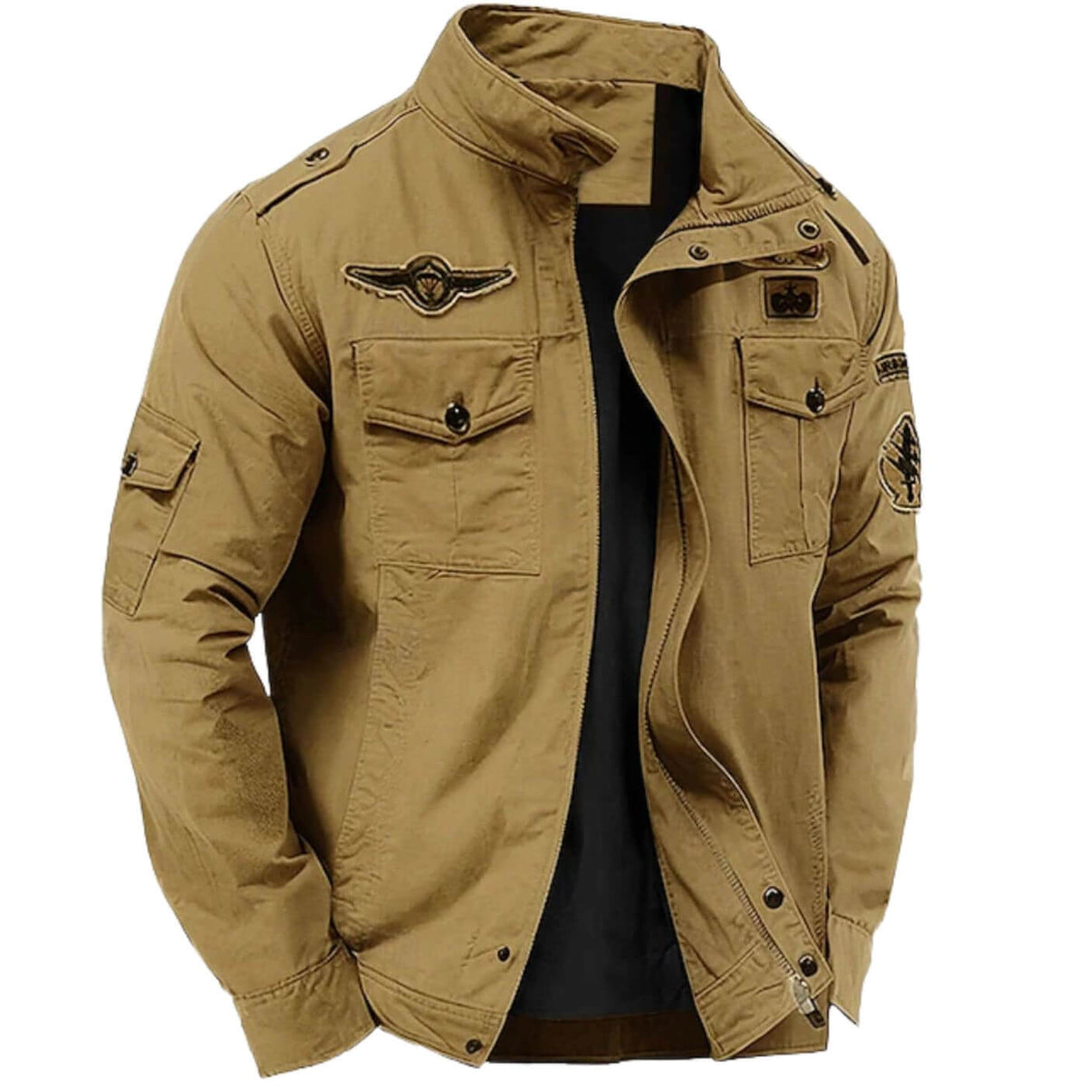 Jacket with Longline Cut