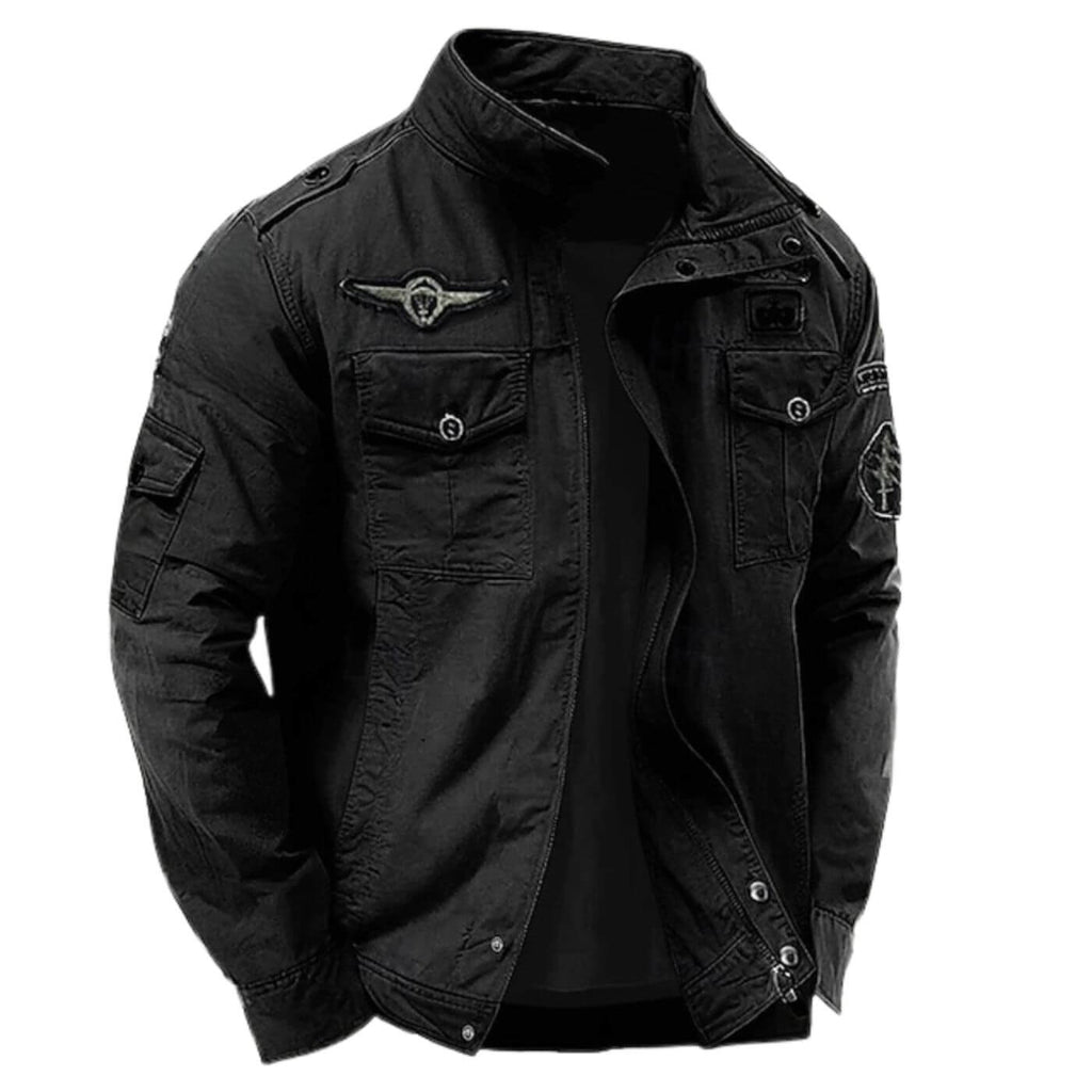 Jacket with Longline Cut