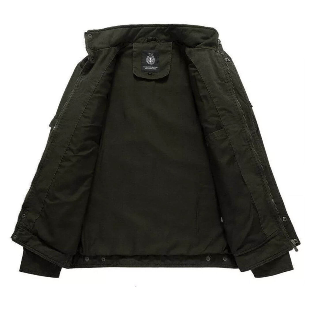 Jacket with Longline Cut