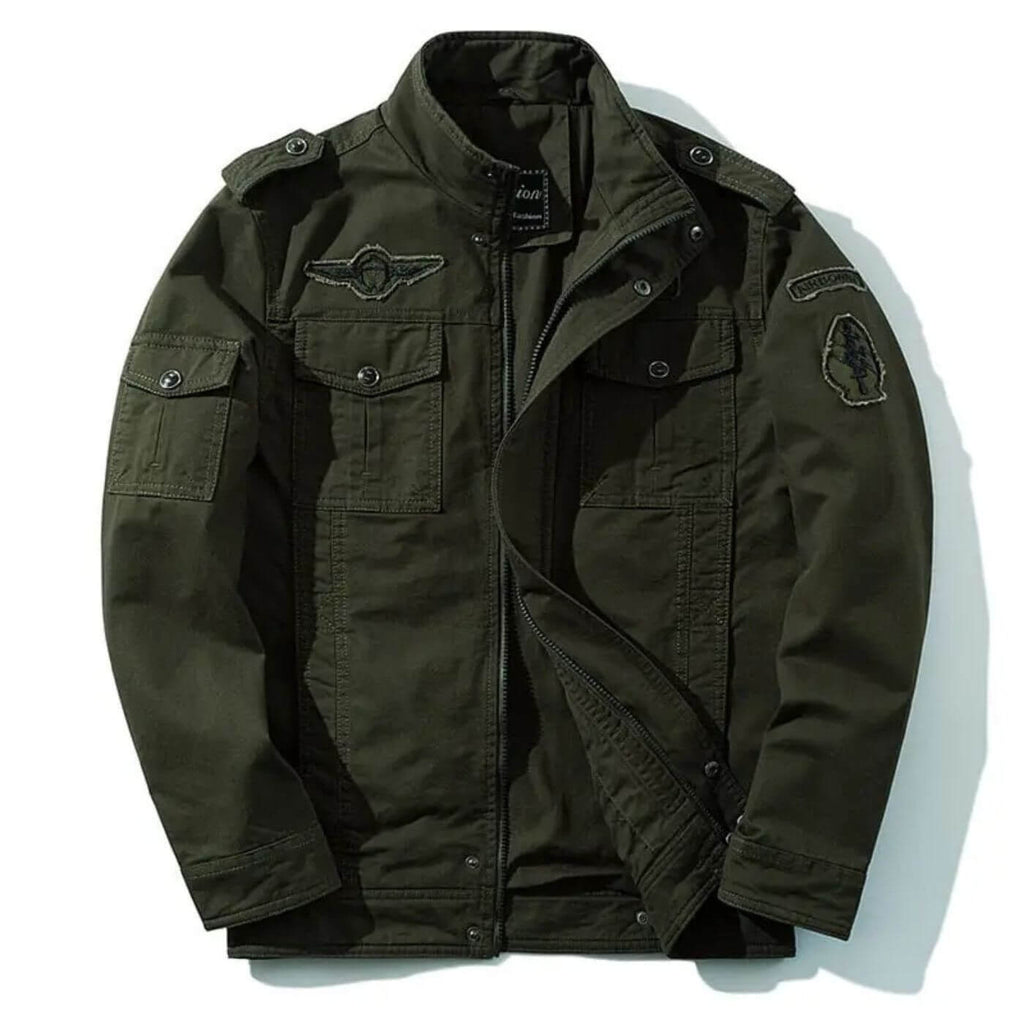 Jacket with Longline Cut