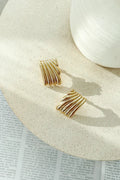 Statement Rina Earrings - Gold