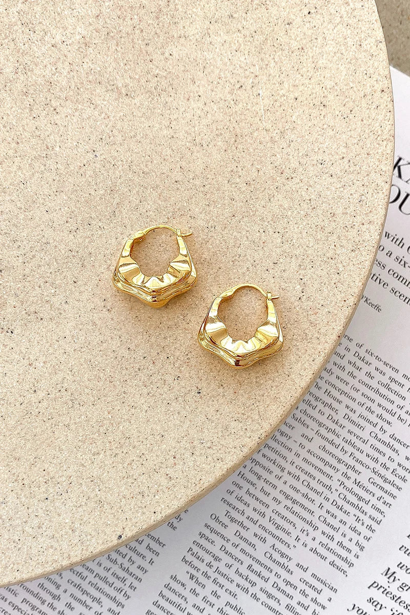 Statement Jaetyn Earrings - Gold
