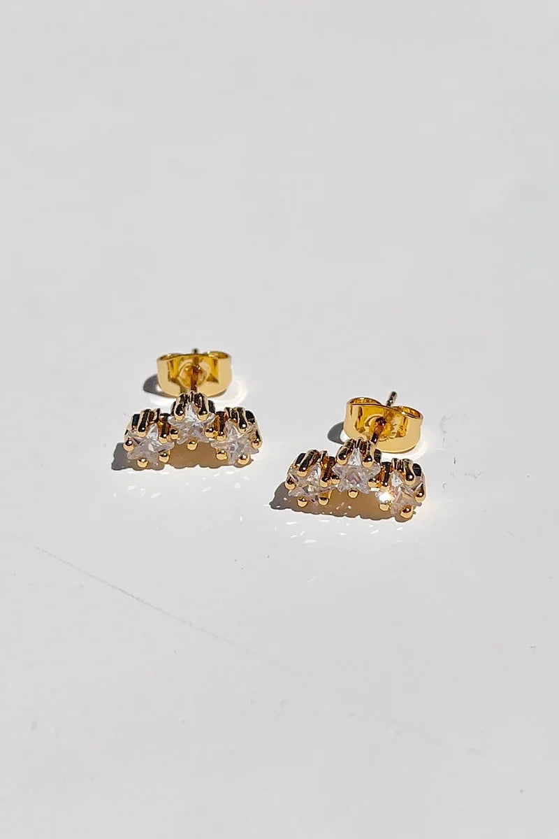 Statement Sophie Earrings - Gold