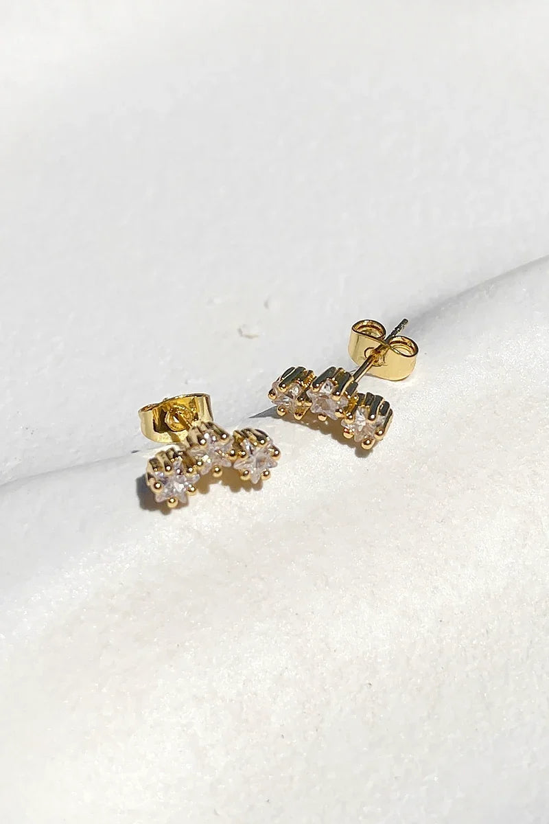 Statement Sophie Earrings - Gold