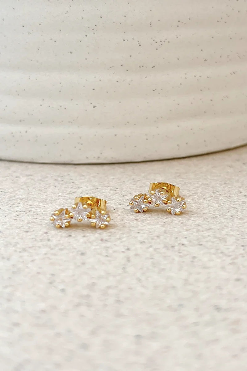 Statement Sophie Earrings - Gold