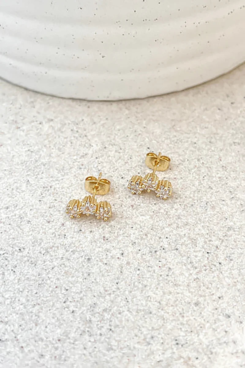 Statement Sophie Earrings - Gold