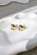 Statement Erin Hoop Earrings - Gold