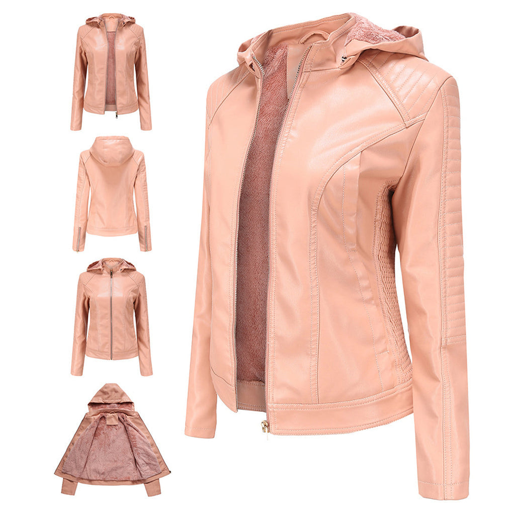 Stylish Leather Jacket with a Timeless Design