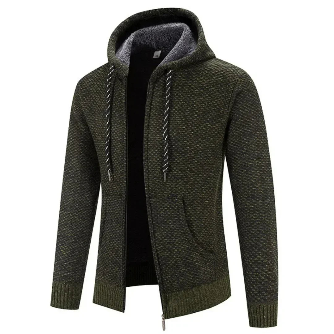 Corduroy Hoodie with Lined