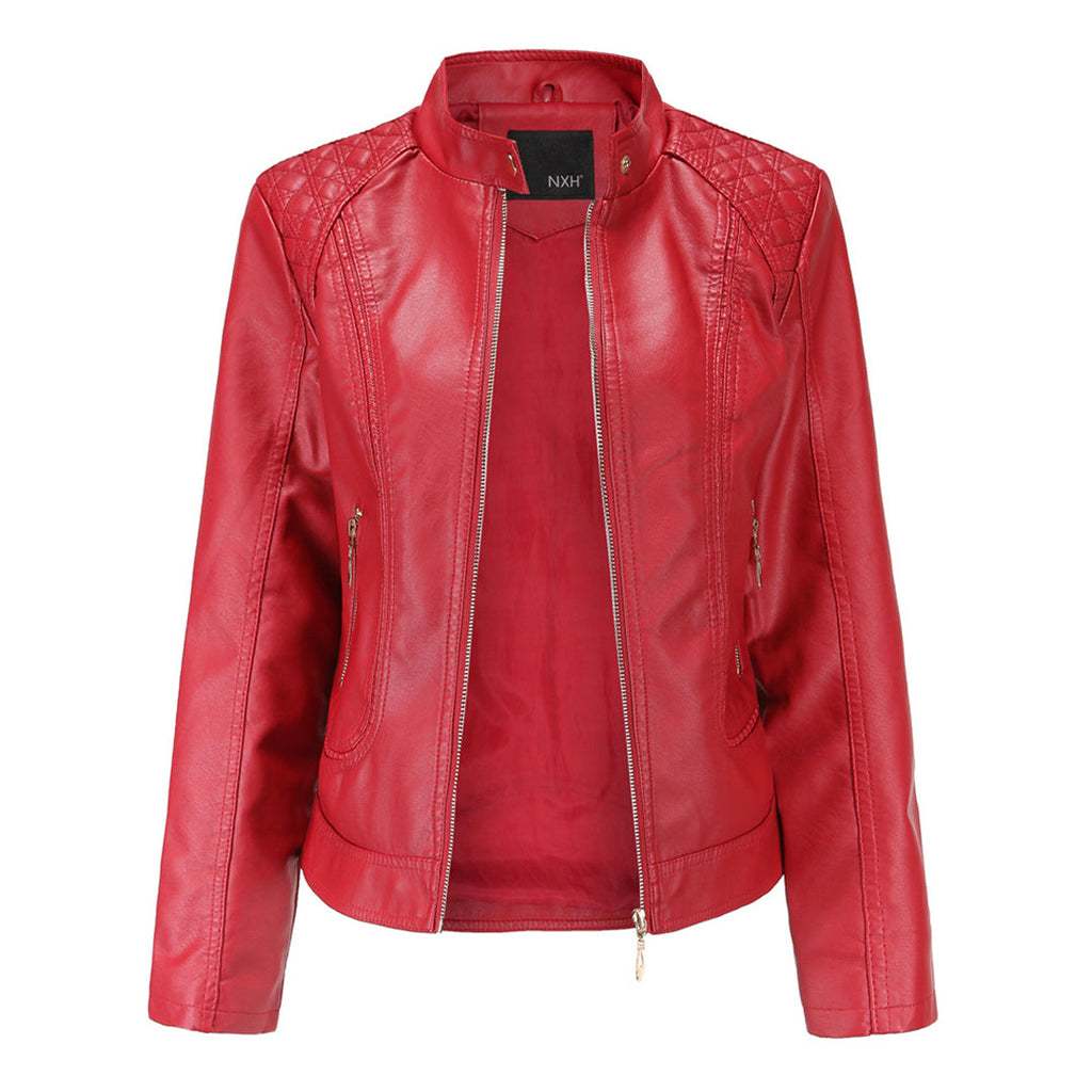Stylish Leather Jacket with a Timeless Design