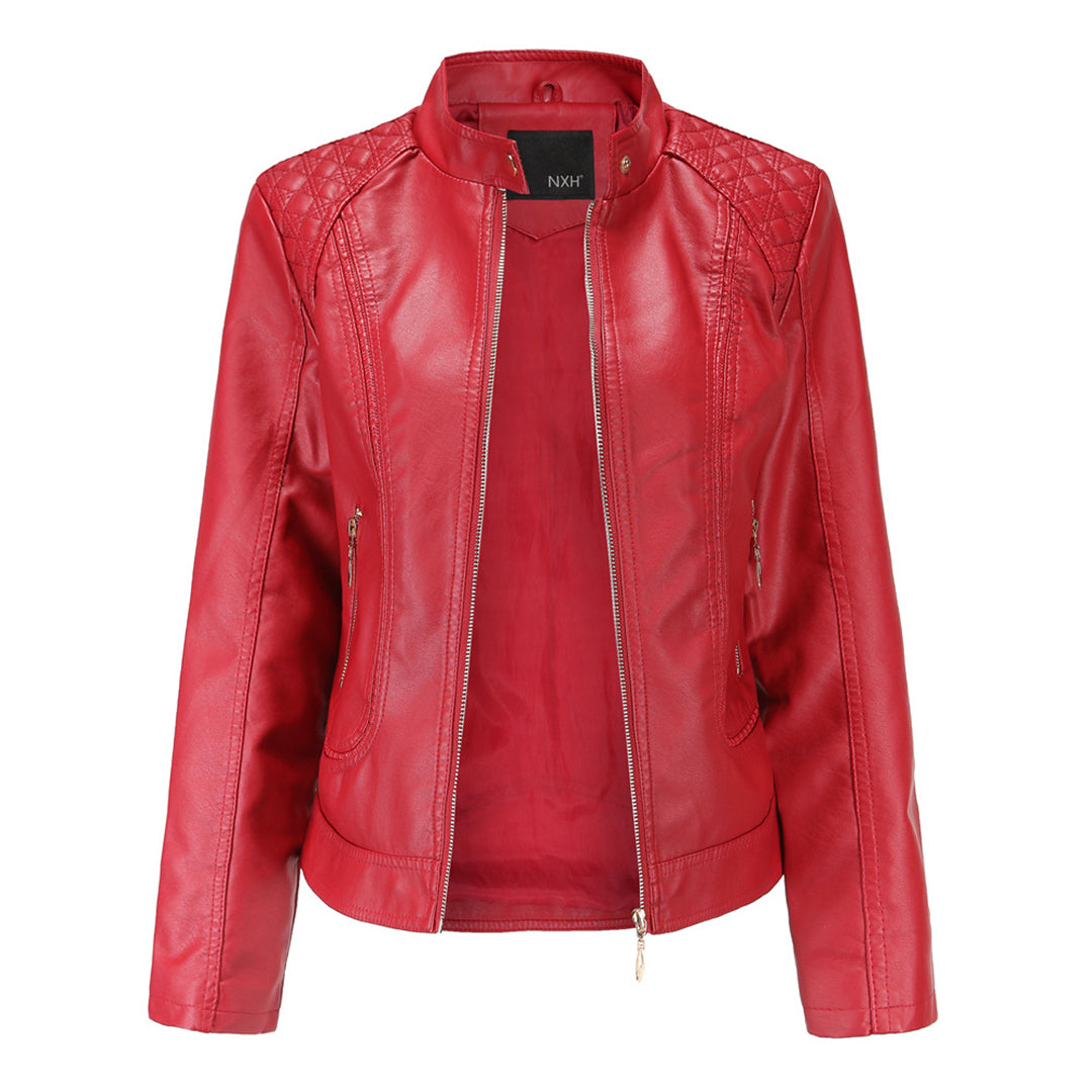 Stylish Leather Jacket with a Timeless Design