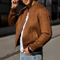 Urban Suede Bomber Jacket